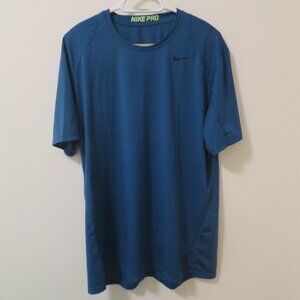 NIKE Pro Dri-Fit Fitted Workout Short Sleeve shirt.  Size XL.